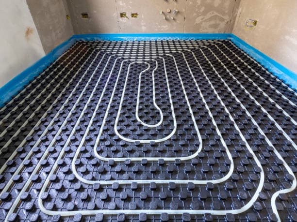Fußbodenheizung Installation — Haustechnik Frey